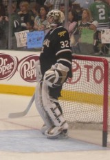 Kari Lehtonen of the Dallas Stars. Image courtesy of Wikimedia Commons.