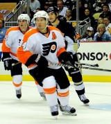 Philadelphia Flyers defenceman Kimmo Timonen. Image courtesy of Wikimedia Commons.