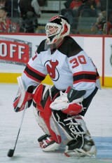 New Jersey Devils goalie Martin Brodeur. Image courtesy of Wikimedia Commons.