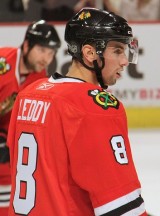 Chicago Blackhawks defenceman Nick Leddy. Image courtesy of Wikimedia Commons.