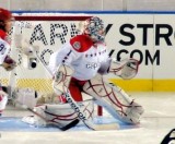 Semyon Varlamov as a member of the Washington Capitals at the Winter Classic. Image courtesy of Wikimedia Commons.