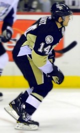 Chris Kunitz, Pittsburgh Penguins. Image courtesy of Wikimedia Commons.